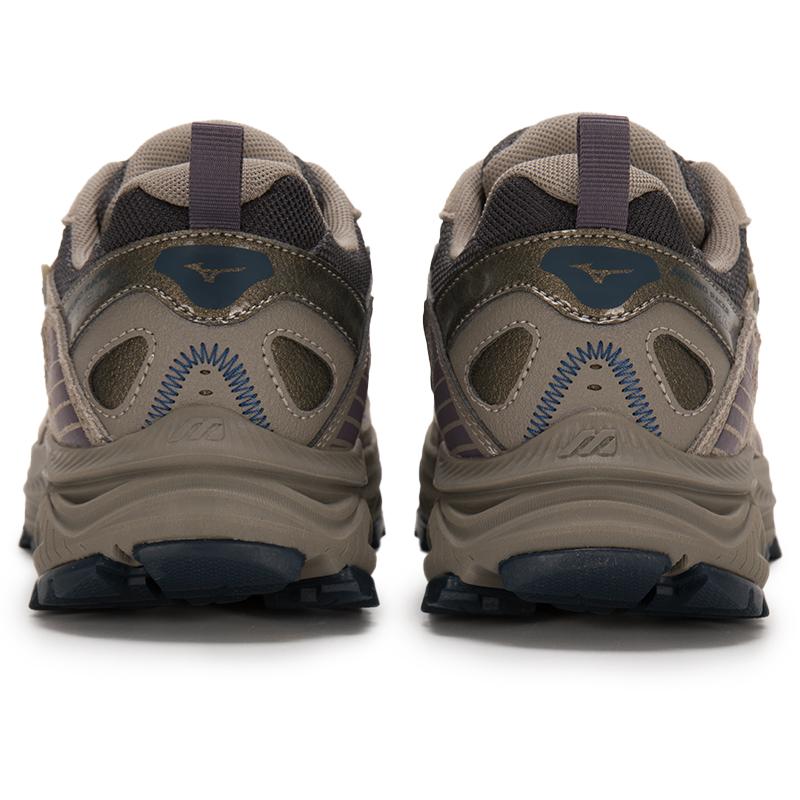Mizuno Racer Trail Удобные Универсальные Амортизирующие Дышащие Легкие Кроссовки Унисекс Серые D1GH2238-14