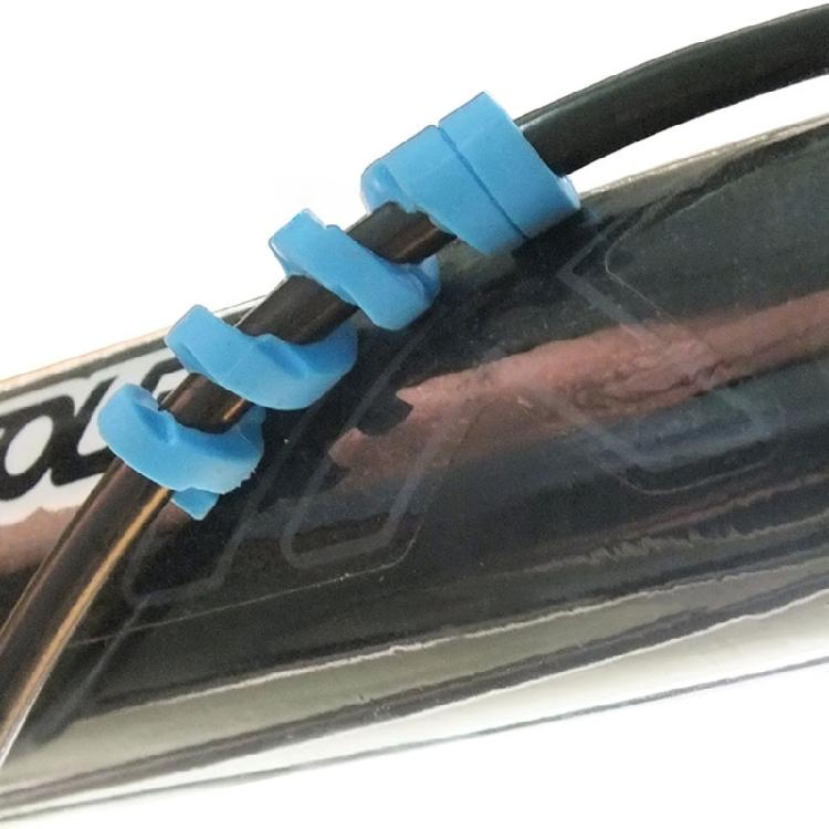 30 шт. Силиконовые спиральные протекторы для кабелей и проводов, защитные рукава для кабелей