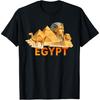 Sphinx Giza Pyramid Pharaoh Watercolor Egypt Travel T-Shirt