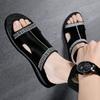 Summer Fashion Anti-Slip Slippers Beach Shoes Flip Flops Soft Men Sandals