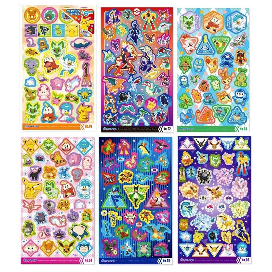 Pokémon Kira Tto Seal 2 12 pieces