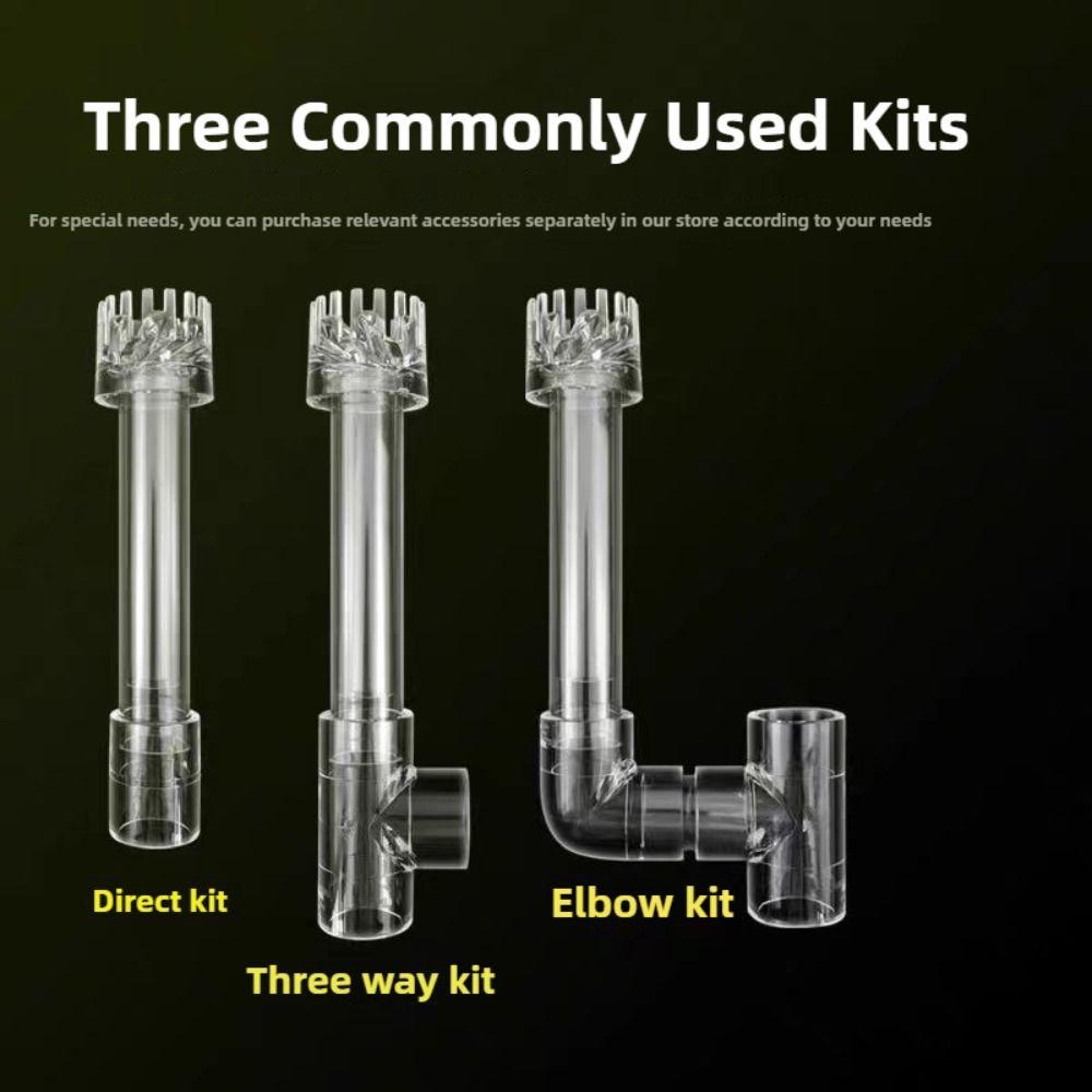 Фильтр для аквариума с поверхностным заборником Очистка воды Растения для аквариума Фильтр для аквариумного бака с растениями Аксессуары для аквариума