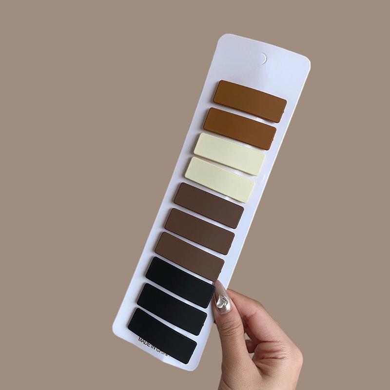 Заколка для волос с молоком и кофе, боковая заколка для челки, сломанная заколка для волос, простая качественная заколка BB, женская заколка на затылке, боковая заколка, чародейка