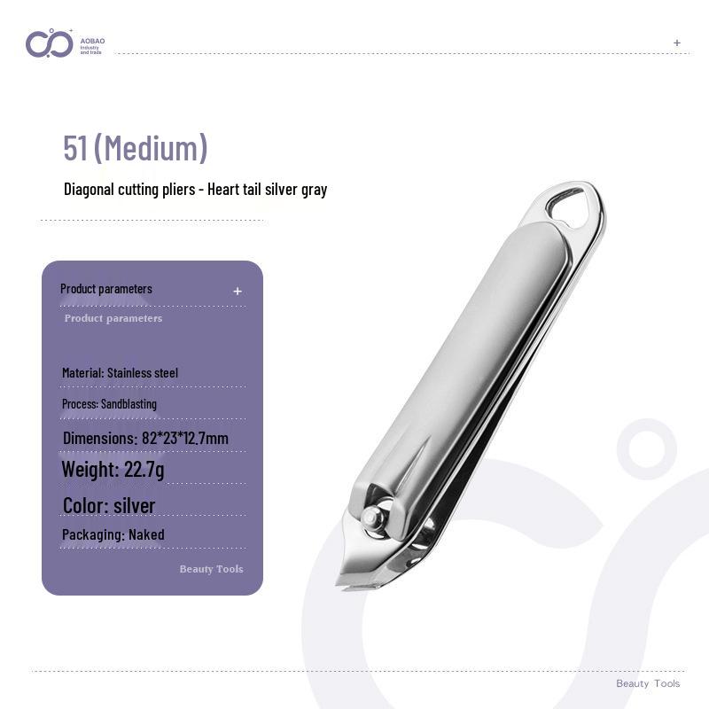 Nail Clippers & File Set: Scissors & Manicure Tools