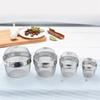 Chained Lid Spice Mesh Filter Large Capacity Loose Tea Strainer Tea Leaf Separation Basket  Kitchen