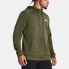 Under Armour Fleece Graphic Print Hoodie Men Tops Green 1379745-390
