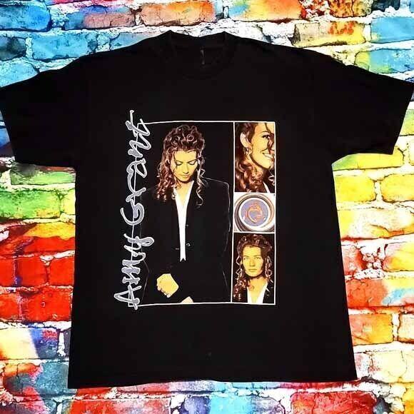 Винтажная черная футболка с коротким рукавом Amy Grant Tour 1994, унисекс S-5XL DL571