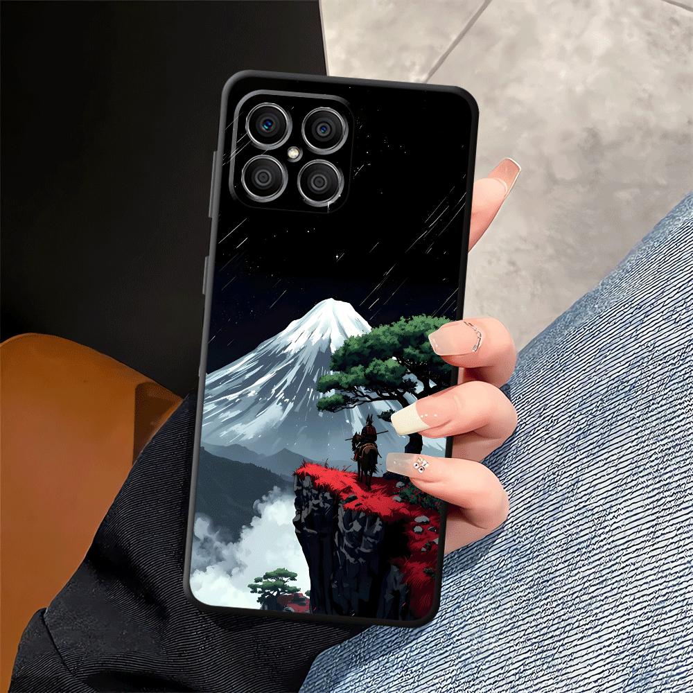 Креативный чехол-органайзер с изображением горной вершины для Honor 90 X5b 70 X6 X9a Magic5Lite 8X X7 200 400 Lite X8 Funda Чехол для телефона