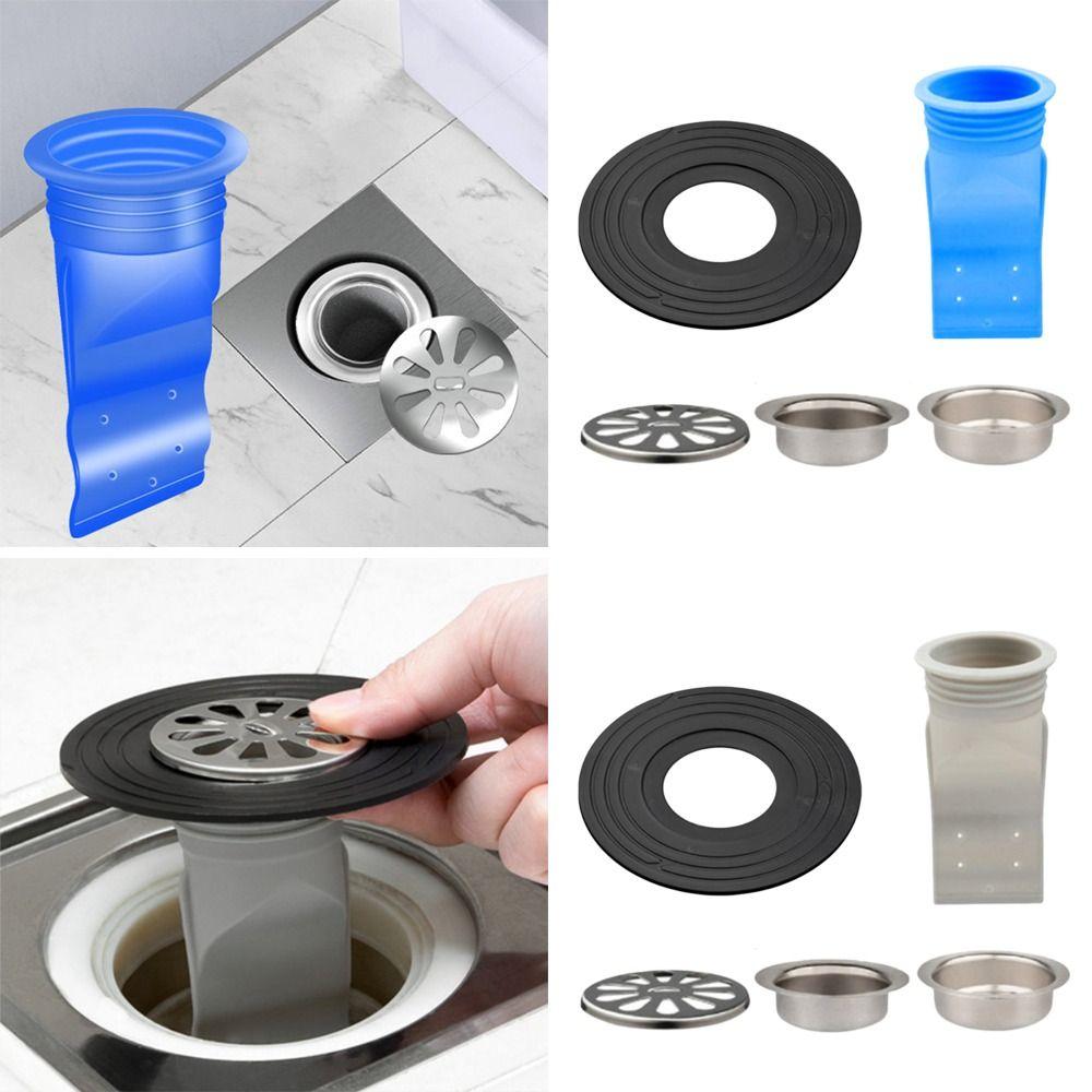 Insect Proof Shower Floor Drain Core Backflow Preventer Anti-odor Floor Drain Sink Strainer