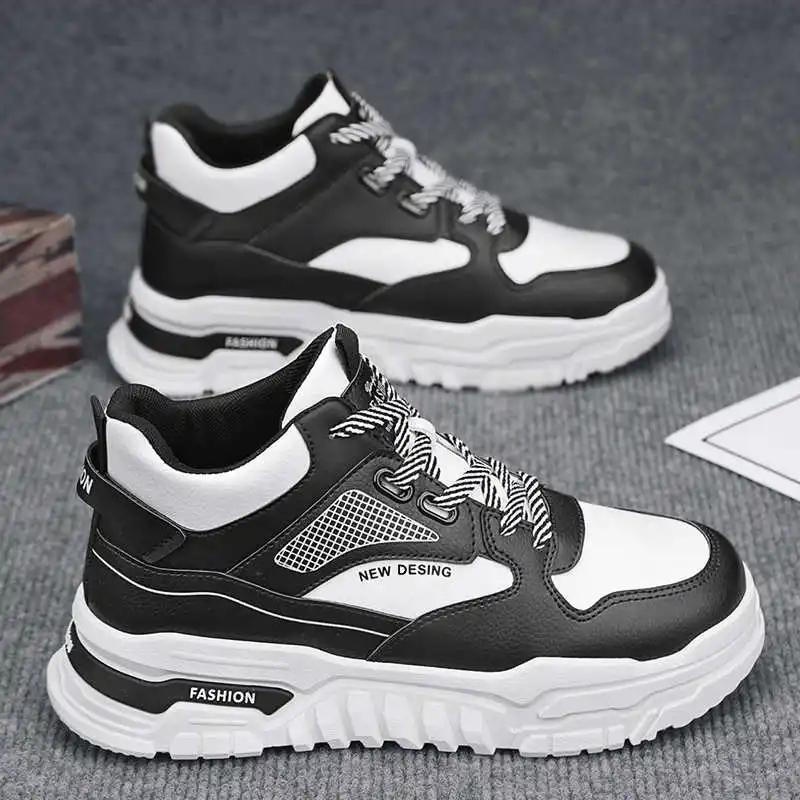 Массивные кроссовки на резиновой подошве Мужские Роскошные Дизайнерские Теннисные ботинки Мужские Красные Мужская обувь Спортивные Суперудобные Высокий бренд Топ роскоши