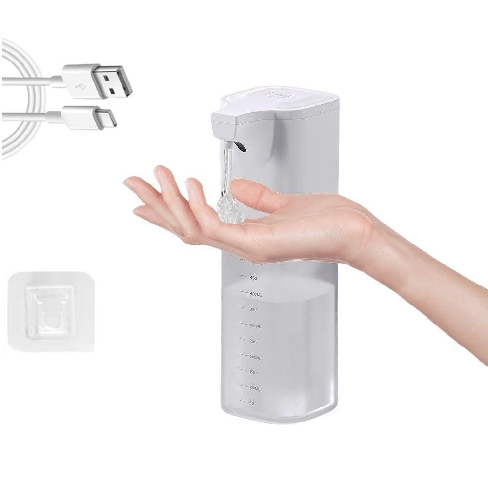 Infrared Sensor Automatic Soap Dispenser USB Rechargeable Dispenser Public Restrooms