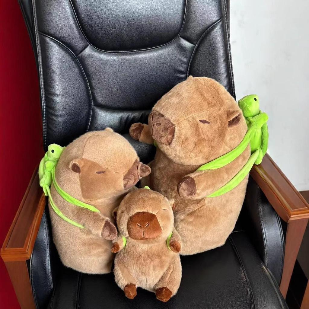 Милая плюшевая кукла Капибара-черепаха - Идеальный подарок для девочек