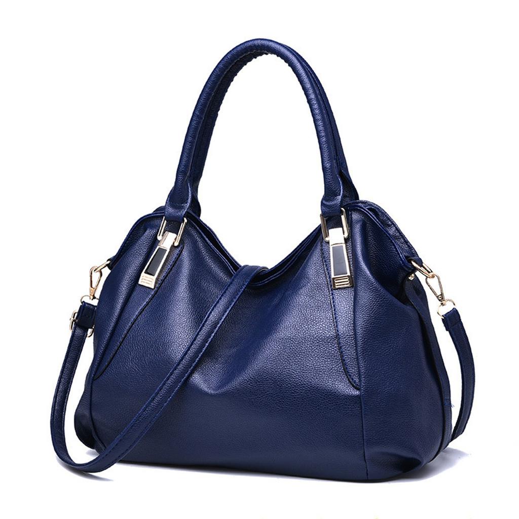 Women's Fashion Soft Leather Handbag Large Capacity Women's Bag One Shoulder Crossbody Bag