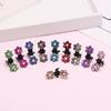 Metal Crystal Headwears Girls Hair Clip Claw Clip Mini Hair Claw Headwear Clip Grip