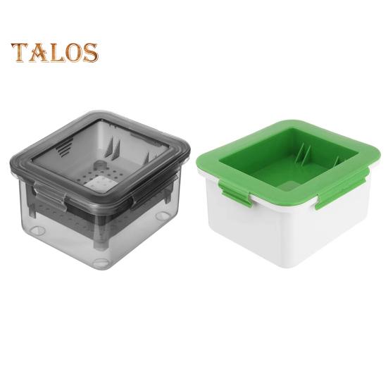 Пресс-коробка для тофу Пресс-коробка для тофу с сушкой для твердого или очень твердого тофу Машинка для приготовления тофу с сушкой для воды, пригодная для мытья в посудомоечной машине