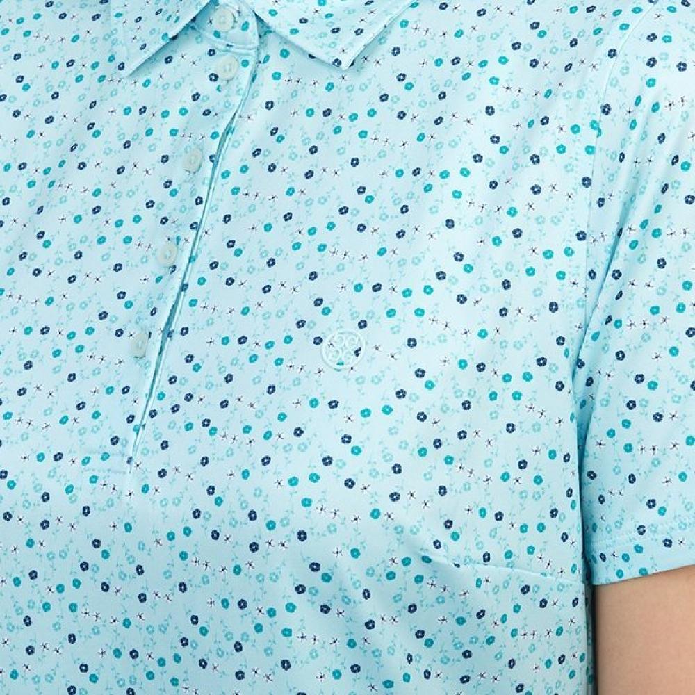 Zipore Golfwear Женская футболка с воротником и коротким рукавом Glp000015 Dbrk