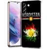 Чехол для телефона с флагом Курдистана для Samsung Galaxy S23 S20 FE S22 S21 Ultra M21 M22 M32 S10 S10E S9 S8 Plus 5G Прозрачный корпус