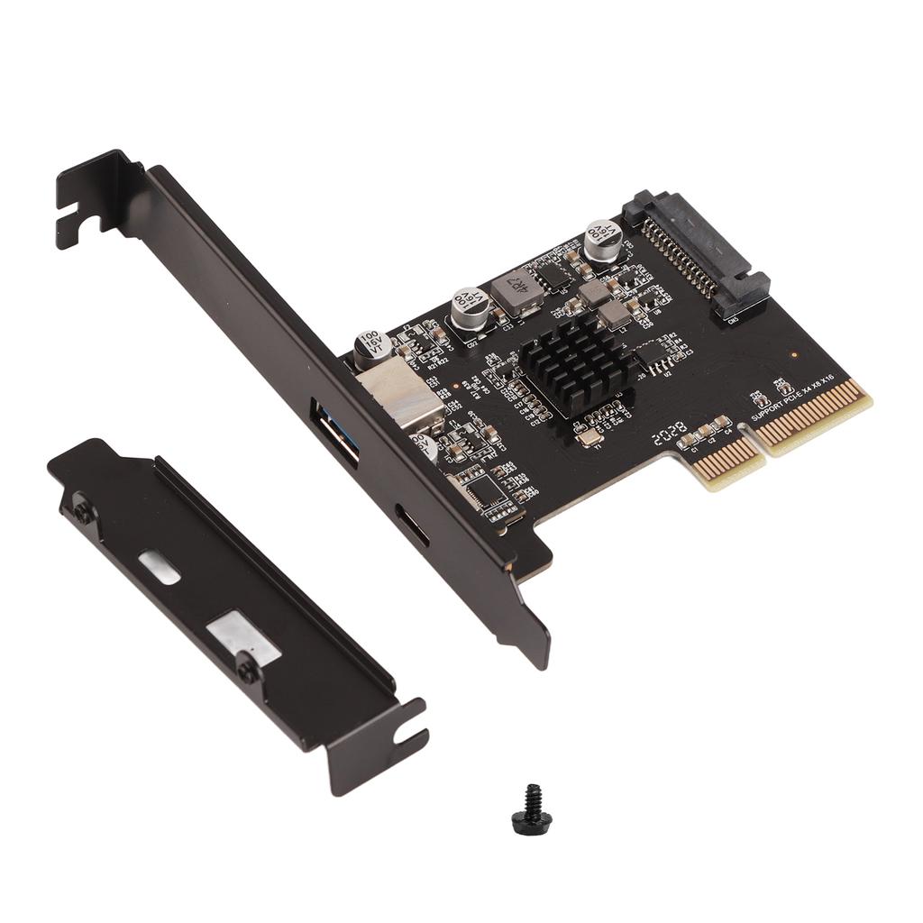 USB3.0 на USB3.1 карта расширения PCI двойной порт USB интерфейс компьютерные аксессуарыPH65AC