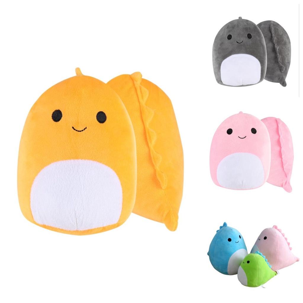 Плюшевая игрушка Squishmallow Динозавр Мягкая набивная кукла Животное Детский рождественский подарок на день рождения Собери их всех!