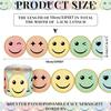 1roll Happy Stickers Color Smile Bulletin Board Decorative For Back To School Classroom Blackboard Decoration Stationery Sticker