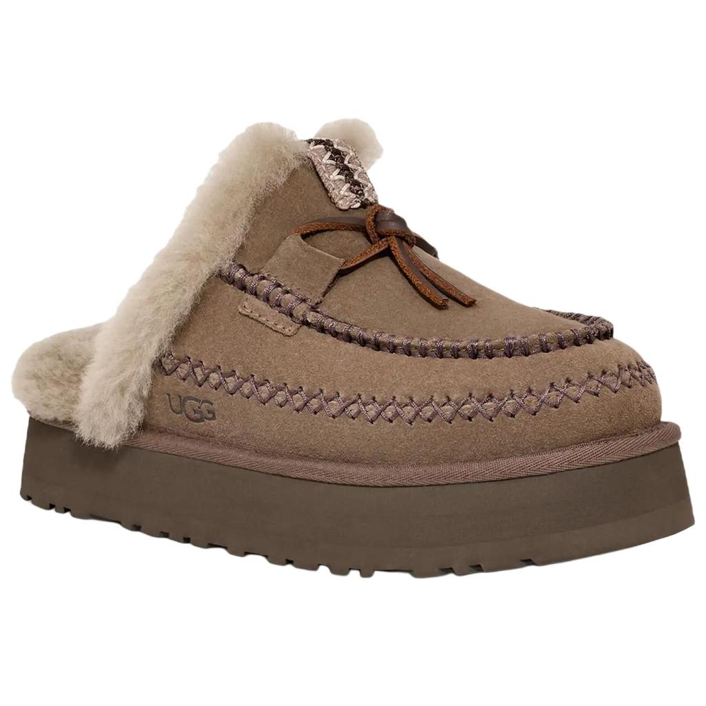 UGG Disquette Alpine Slipper Hickory (Womens) Women Sneakers 1158260-HCK