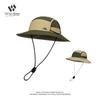 Color Matching Bucket Hat Outdoor Climbing Mountaineering Basin Hat Men Waterproof Shading Sun Protection Contrasting Color Sun Hat Women Summer