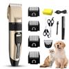 Dog Hair Clippers Electrical Pet Dog Clipper Grooming Trimmer Set For Cat Rabbit  Cordless USB Rechargeable Pet Shaving Machine