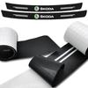 mhwql6 Car trunk scratch strip, trunk protection collision strip For Skoda Octavia 1 2 3 A4 A5 A7 A8 MK1 MK2 Kodiaq Superb 3 Karoq
