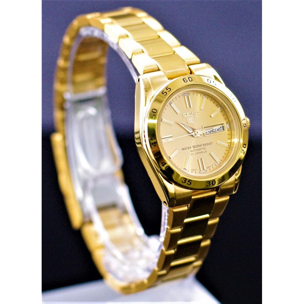 [Seiko] SEIKO5 Automatic Gold Dial Watch SYMG44K1 for Women [Parallel Import]