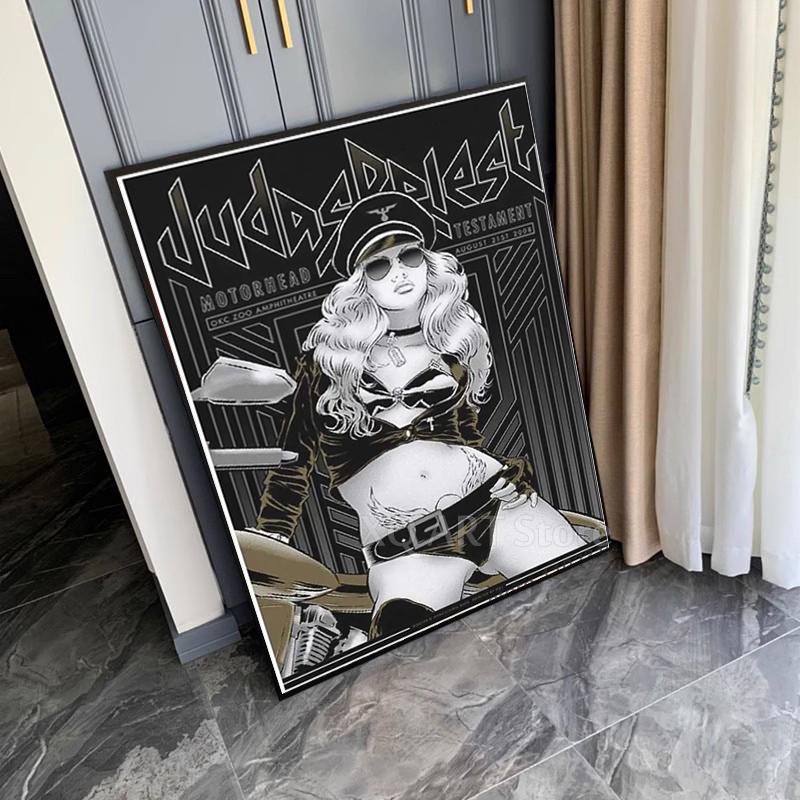 Современный Judas Priest-плакат «Защитники веры», настенное искусство, холст, постеры, украшение, художественный постер, подарок, семейная картина для спальни