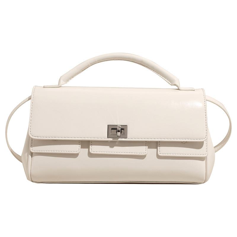 Модная женская одноплечевая сумка-кроссбоди однотонная сумка-тоут подарок повседневная