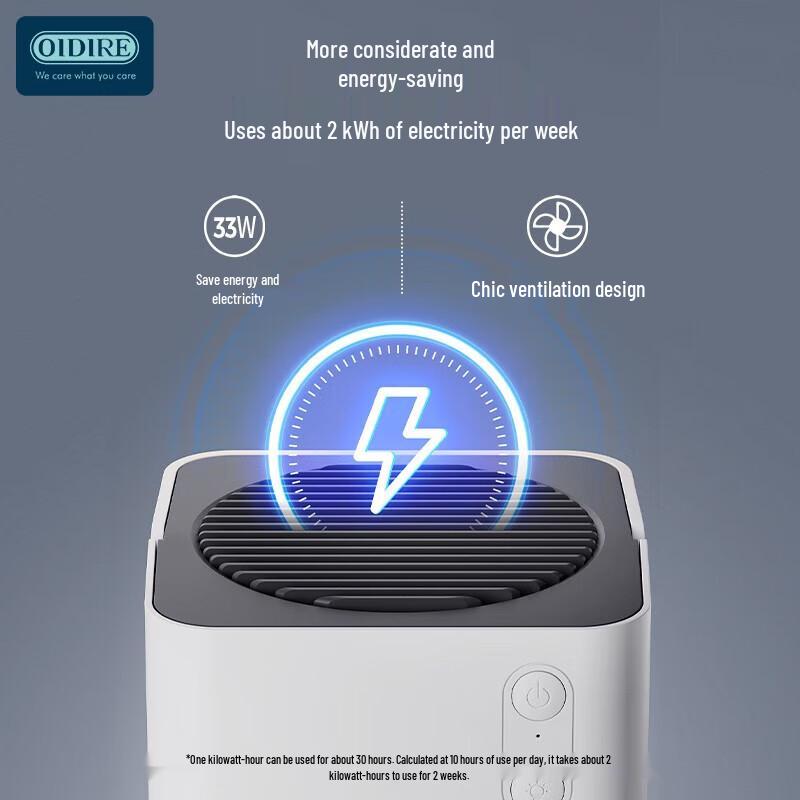 OIDIRE Portable Dehumidifier CN plug (adapter included)
