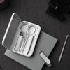 5-в-1 Xiaomi Mijia Набор кусачек для ногтей из нержавеющей стали Триммер Уход за педикюром Кусачки Чистка ушей Пилочка для ногтей Профессиональные инструменты для красоты