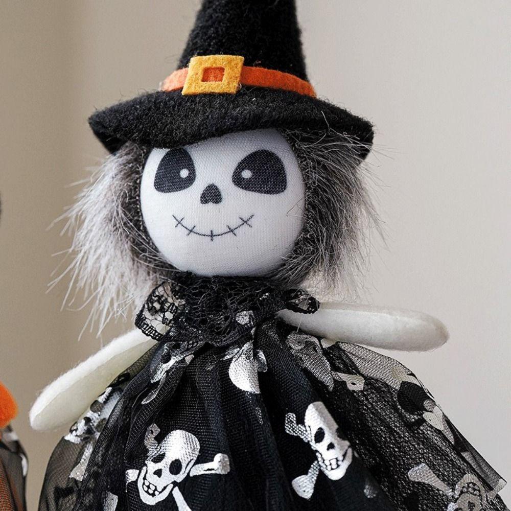 Ghost Witch Drop Ornament Multicolor Hang Decorative Dolls Halloween Hanging Decoration Gift