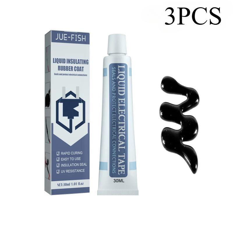 30/50 мл Жидкая изолента Ремонт Резина Электрический провод Кабель Покрытие Фиксация Линии Клей Жидкая Изоляционная Паста Автоаксессуары