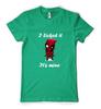 Free Personalisation Deadpool I Licked It It's Mine Funny Adult And Kids T Shirt