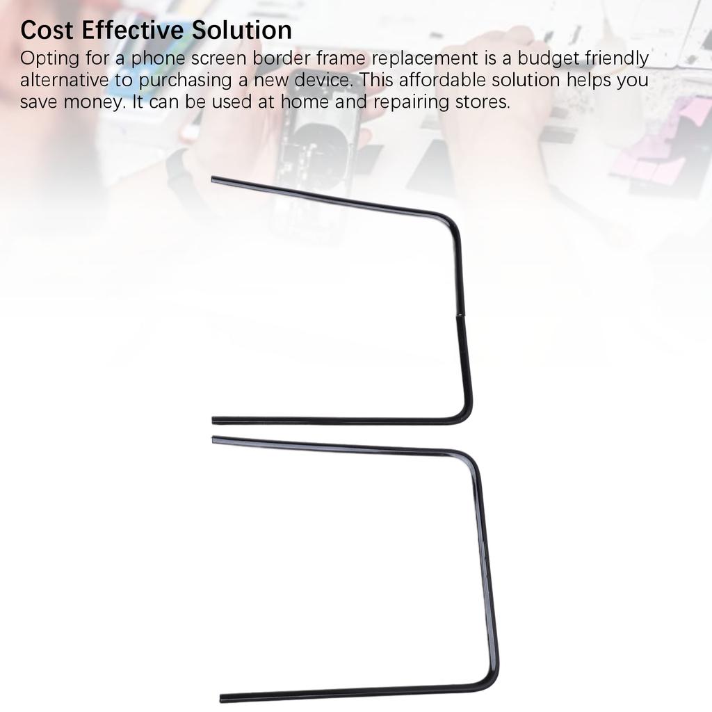 Smartphone Screen Frame Replacement LCD Phone Screen Border with Repair Tools for Galaxy Z Flip 3