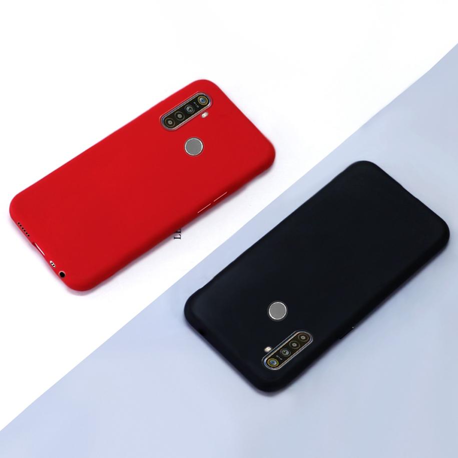 Чехол из жидкого силикона для Realme 5 5i 5Pro Чехол Бампер Роскошная TPU Мягкая задняя крышка для OPPO Realme 5 Pro 5i 5S Матовые чехлы Realme5