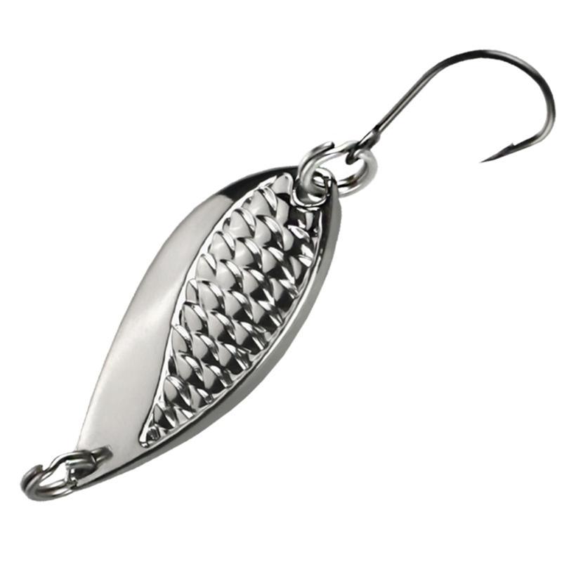 Рыболовная приманка из цинкового сплава, 2,5 г, 5 г, металлическая рыбья чешуя, приманка с блестками, пресноводная имитация, искусственная