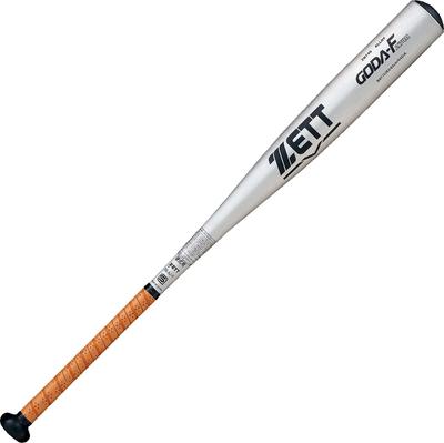 Бейсбольная бита ZETT Hardball, металл, дюралюминий, 84 см, более 900 г, серебро, сделано в Японии, BAT15384, Gouda-Fz740 (Супер (NZ740)) (1300)