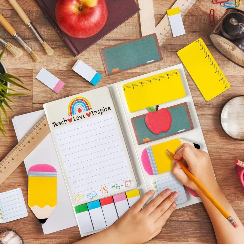 Список дел Блокноты-липучки Самоклеящиеся блокноты для записей Записки-липучки для учителя Сообщение ученику