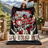 Club Universitario de Deportes Custom Name Flannel Blanket Personalized Soft Warm Plush Throw Blanket Customized Gift for Family Friends
