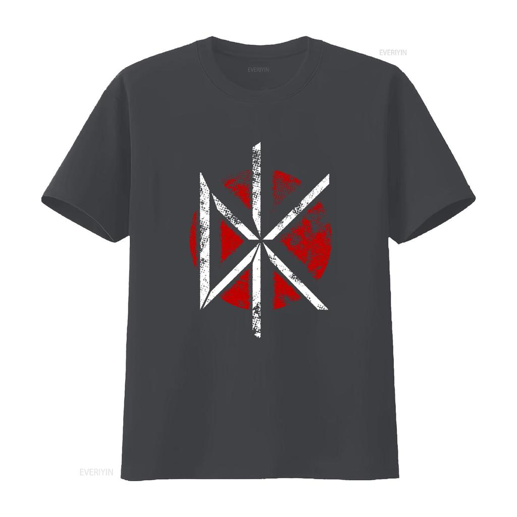 Dead Kennedys Панк-рок группа Официальный логотип Футболка Новая Черная с Потертым Дизайном винтажный Стиранный мужской Повседневная с графическим принтом