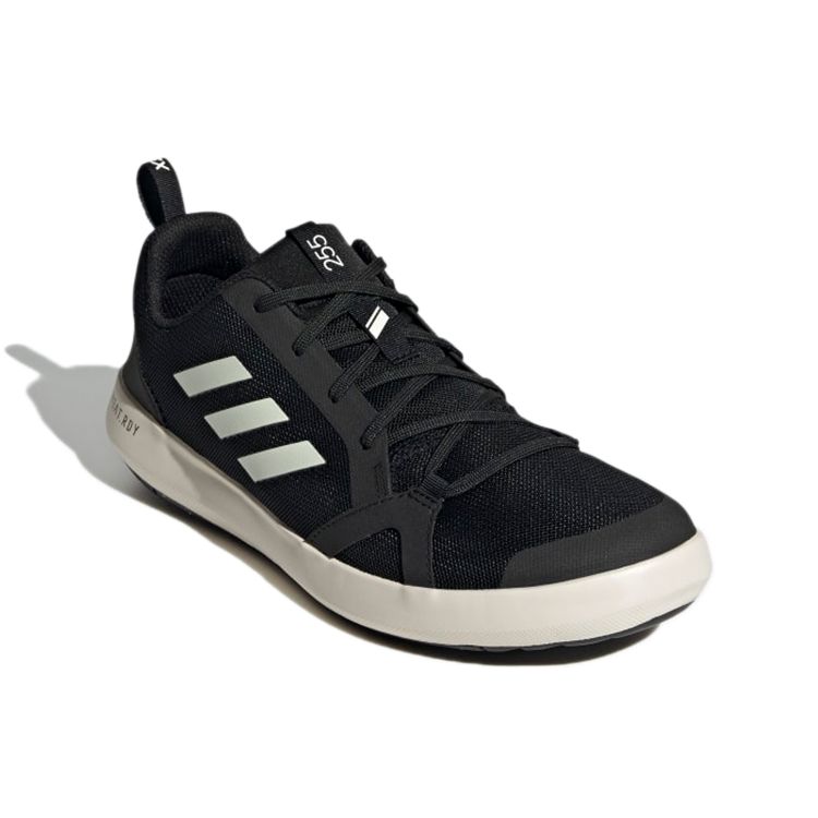 Adidas Terrex Boat Versatile Comfortable Mesh Slip-Resistant Durable Breathable Low-Top Casual Running Shoes Men Sneaker Black GY6118