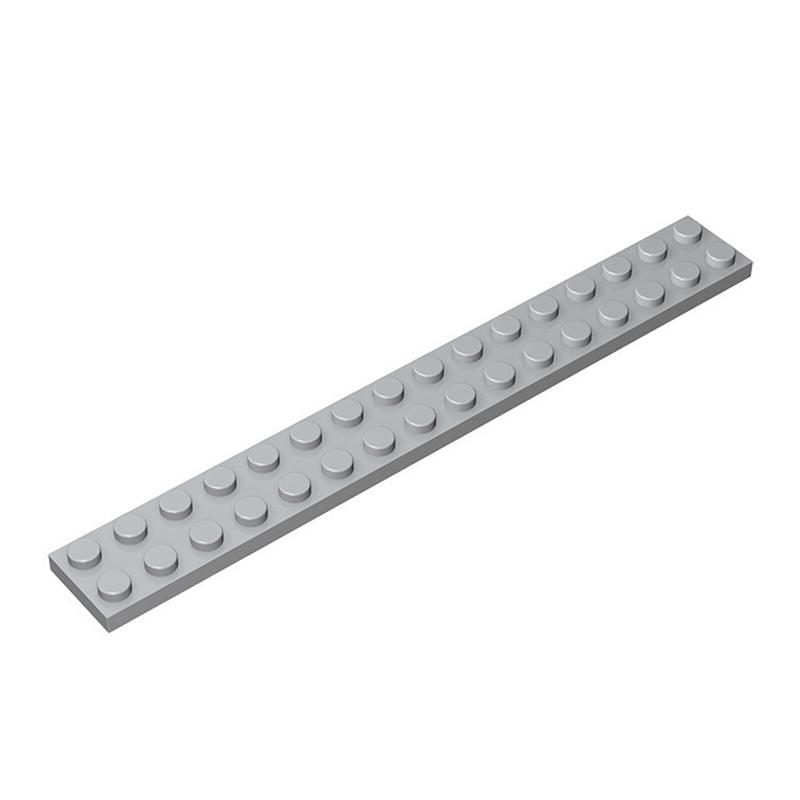High-Quality 50g/11PCS 4282 Thin Blocks Plate 2x16 Base Plate Works With featuring Block Moc Colour City Accessories Parts