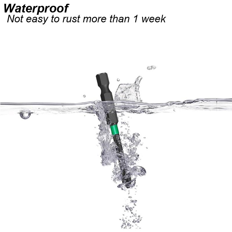 Набор магнитных бит Impact Batch с нескользящим наконечником, шестигранный хвостовик 1/4 дюйма, магнитная головка PH2, набор крестовых отверток Phillippes