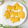 Мультяшные Лошадки Печенье Штампы Безопасные Кухонные Формы для Выпечки Идеально Для Сахарного Печенья Шоколада И Десертов