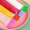 20PCS Freezer Ice Popsicle Bags Colorful Freezer Bag Transparent Ice Cream Bag  for Summer