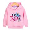 Children's Fall and Winter Casual Comfortable Pullover Sweatshirt My Little Pony Cute Print Fashion Warm Long Sleeve Top