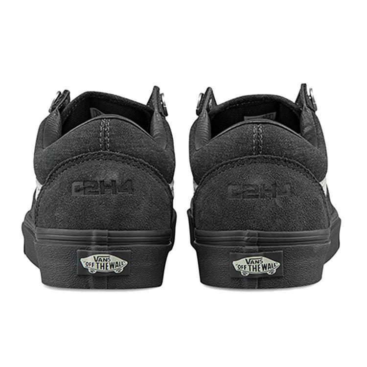 Vans C2H4 X  Old Skool Series Casual Low-Top Skate Shoes Unisex Sneakers Black White VN0A5AO92YD(S-BOX)